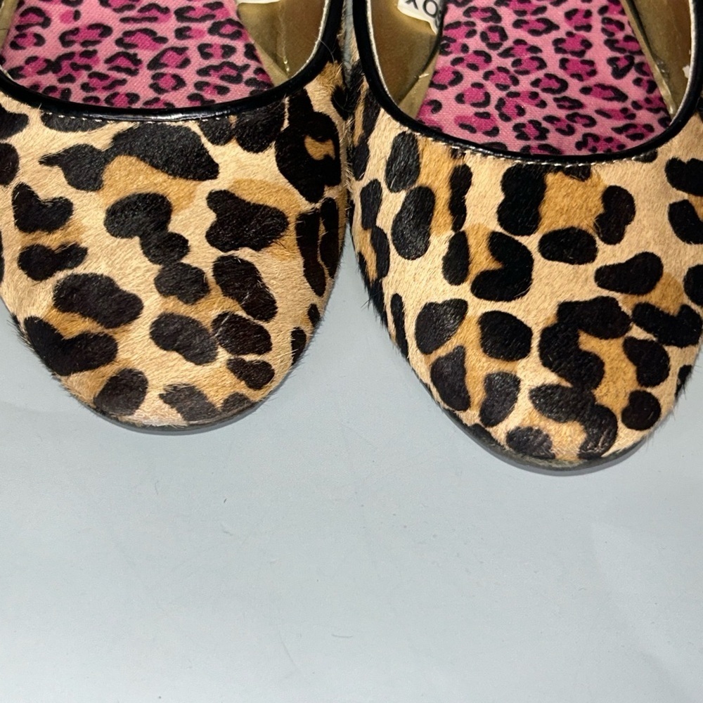 Euc target leopard wedge flat shoe - Picture 3 of 7
